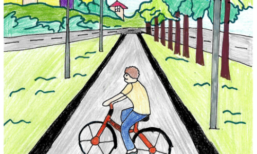 Kerékpáros közlekedésbiztonsági szemléletformálás Abonyban