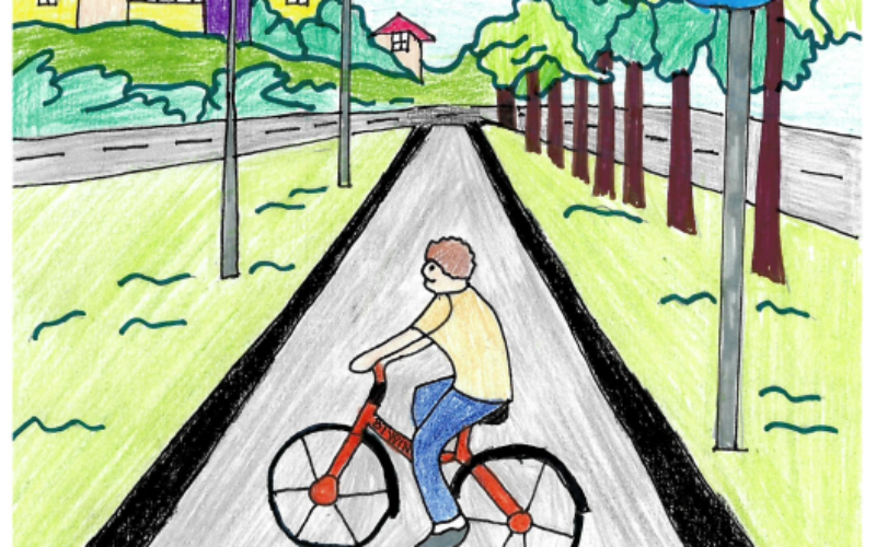 Kerékpáros közlekedésbiztonsági szemléletformálás Abonyban